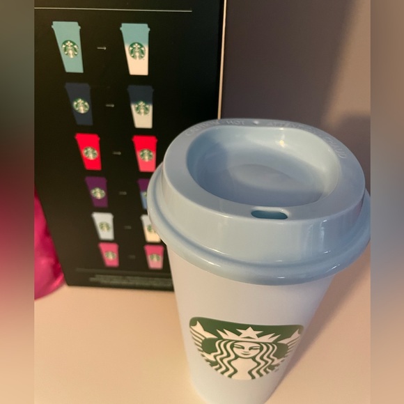 Starbucks Dining Newstarbucks 223 Baby Blue Reusable Color Changing